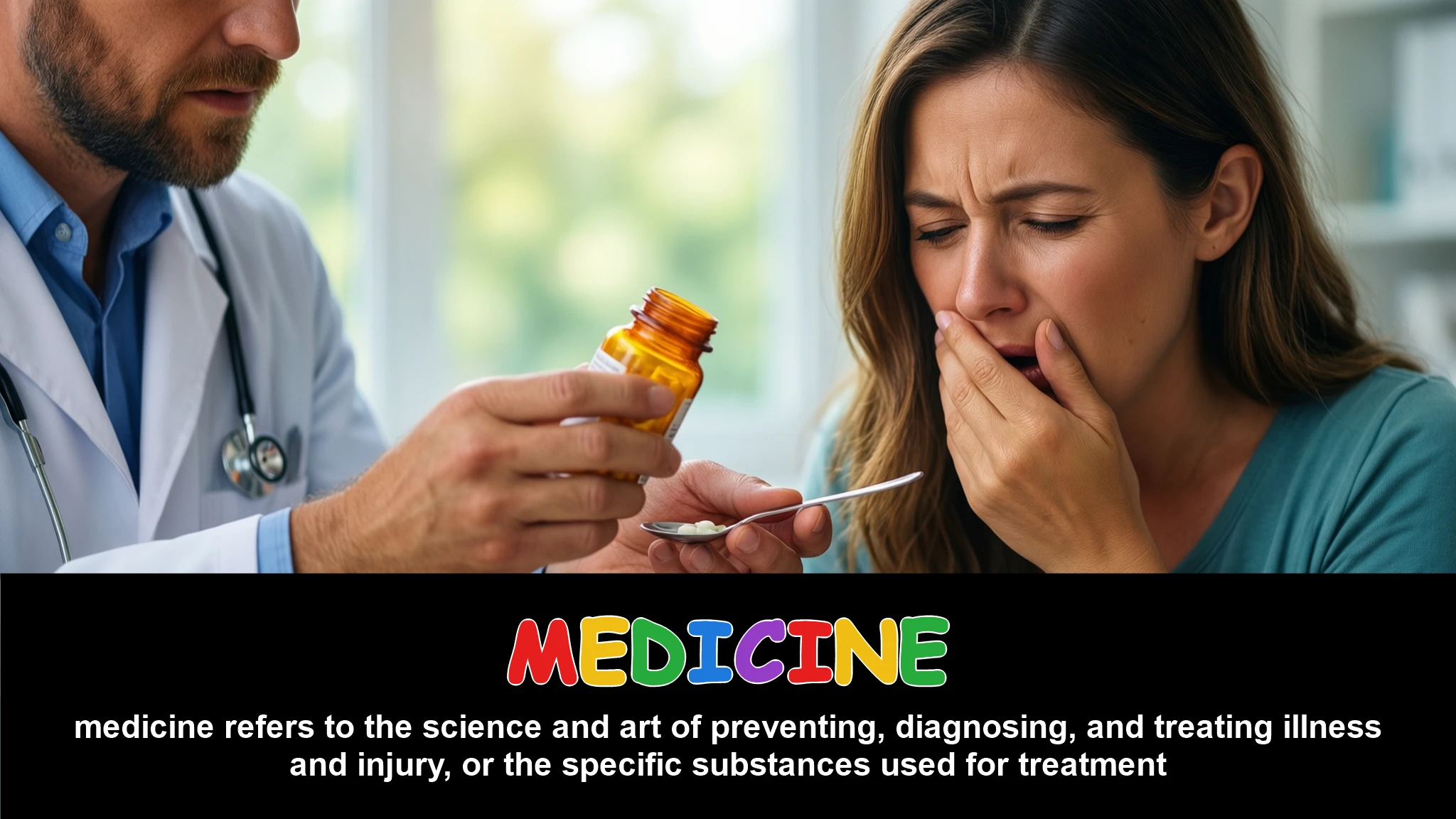 English Illustration for medicine